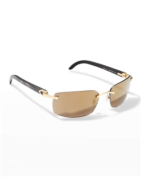 cartier glassesd cheap men|cartier rimless glasses men's.